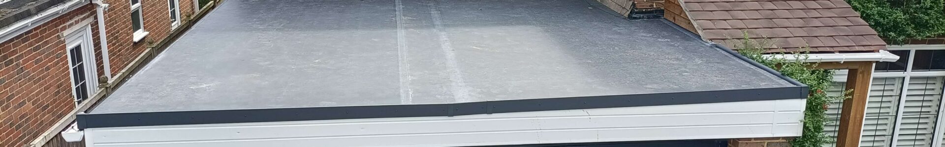 Full flat roof replacement with EDPM