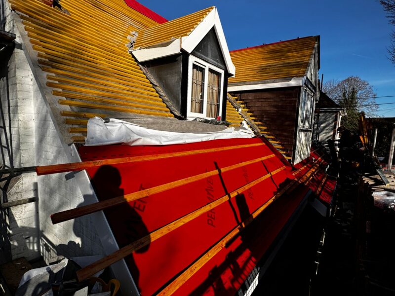 Morley tiles and dormers