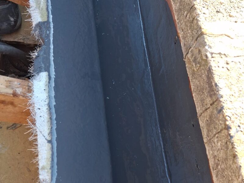 Fiberglass hidden gulley